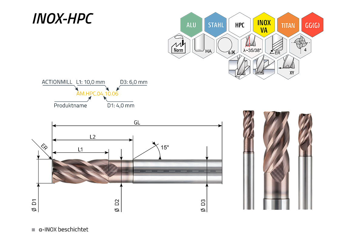 ACTIONMILL INOX-HPC